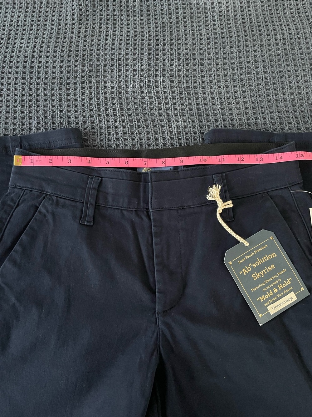 Democracy | Absolution Skyrise Chino Pants | Women’s Pant in Navy | NWT - Picture 12 of 14